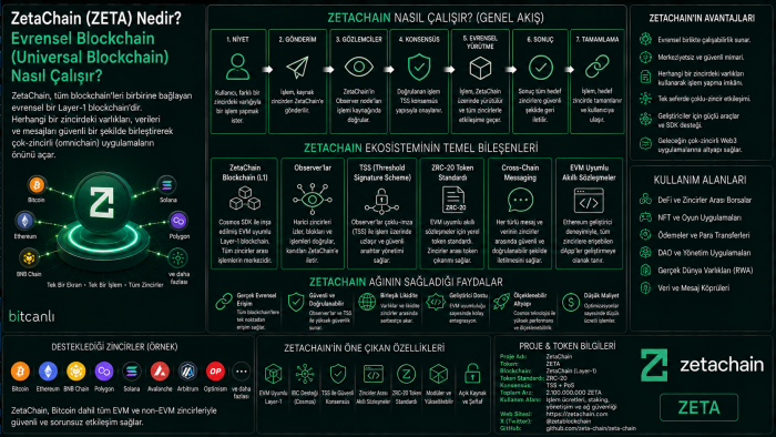 ZetaChain (ZETA) Nedir? Evrensel Blockchain (Universal Blockchain) Nasıl Çalışır?
